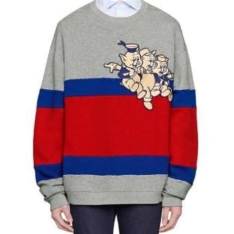 gucci ophidia three little pigs|gucci flying pig sweater.